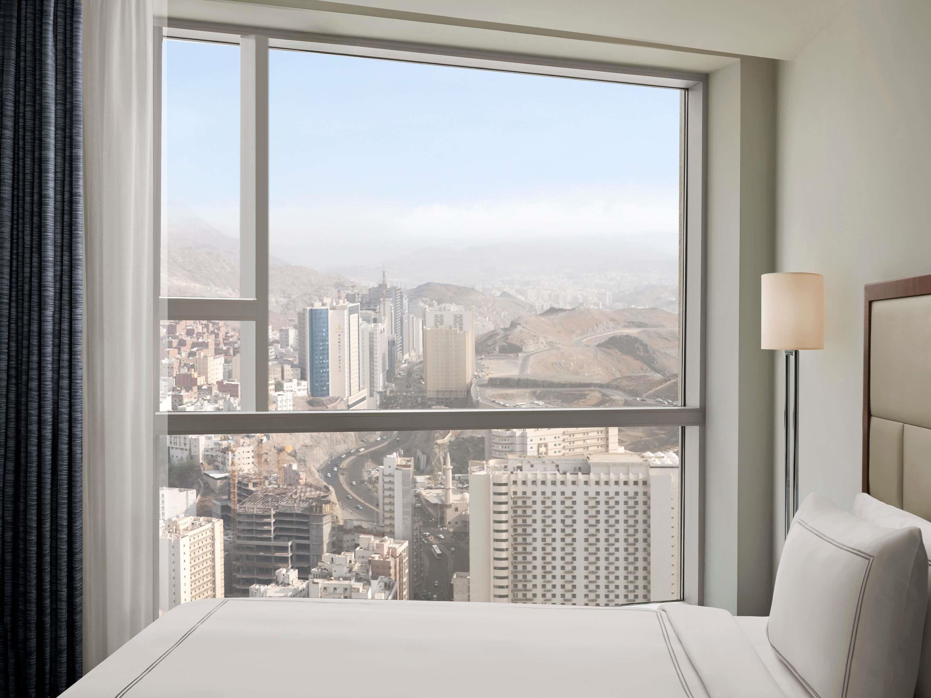 Classic Room, Twin Bed, Partial Haram View | Premium bedding, memory foam beds, in-room safe, desk