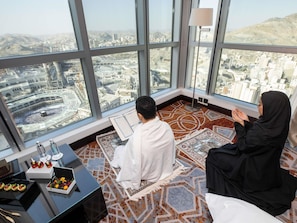 Executive Suite, 2 Bedrooms, City View | Premium bedding, memory-foam beds, in-room safe, desk - Swissôtel Al Maqam Makkah (Makkah)