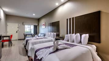 Desk, iron/ironing board, free WiFi, bed sheets