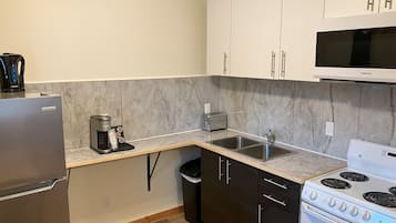 Business Studio, Kitchen | 2 bedrooms, desk, laptop workspace, free WiFi