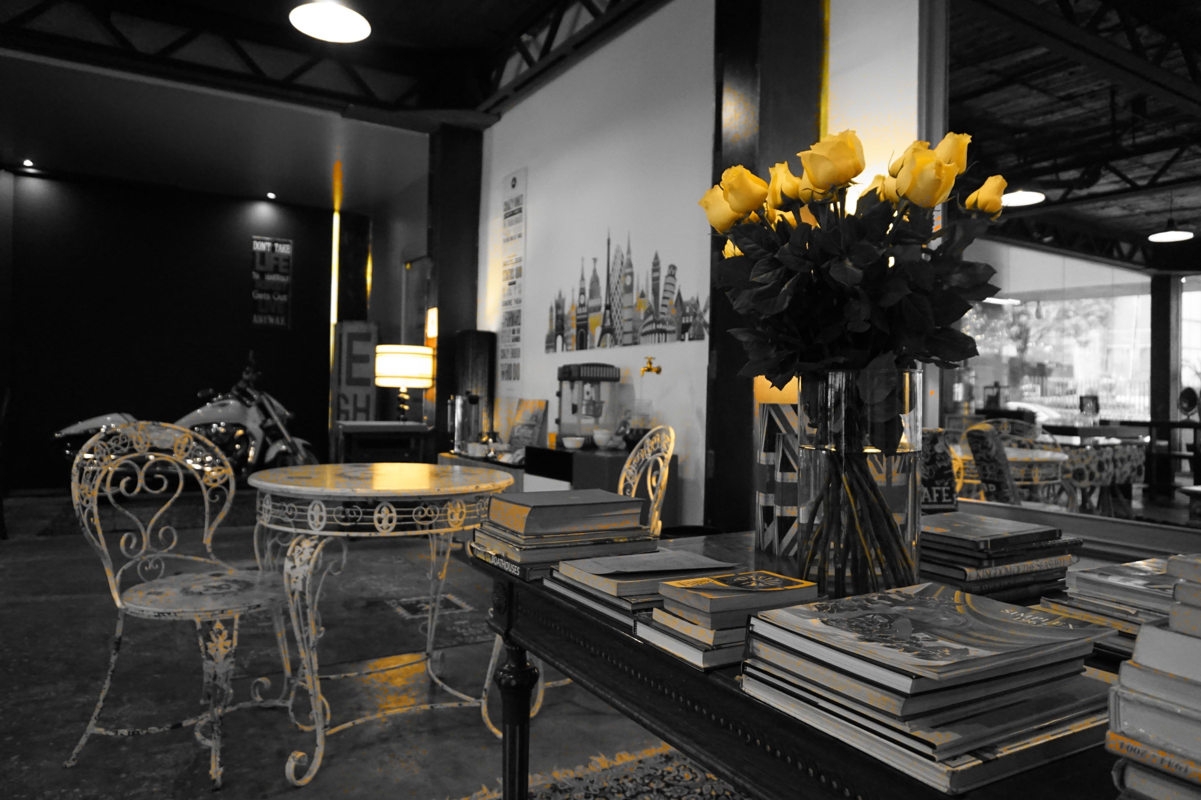 Coin salon dans le hall