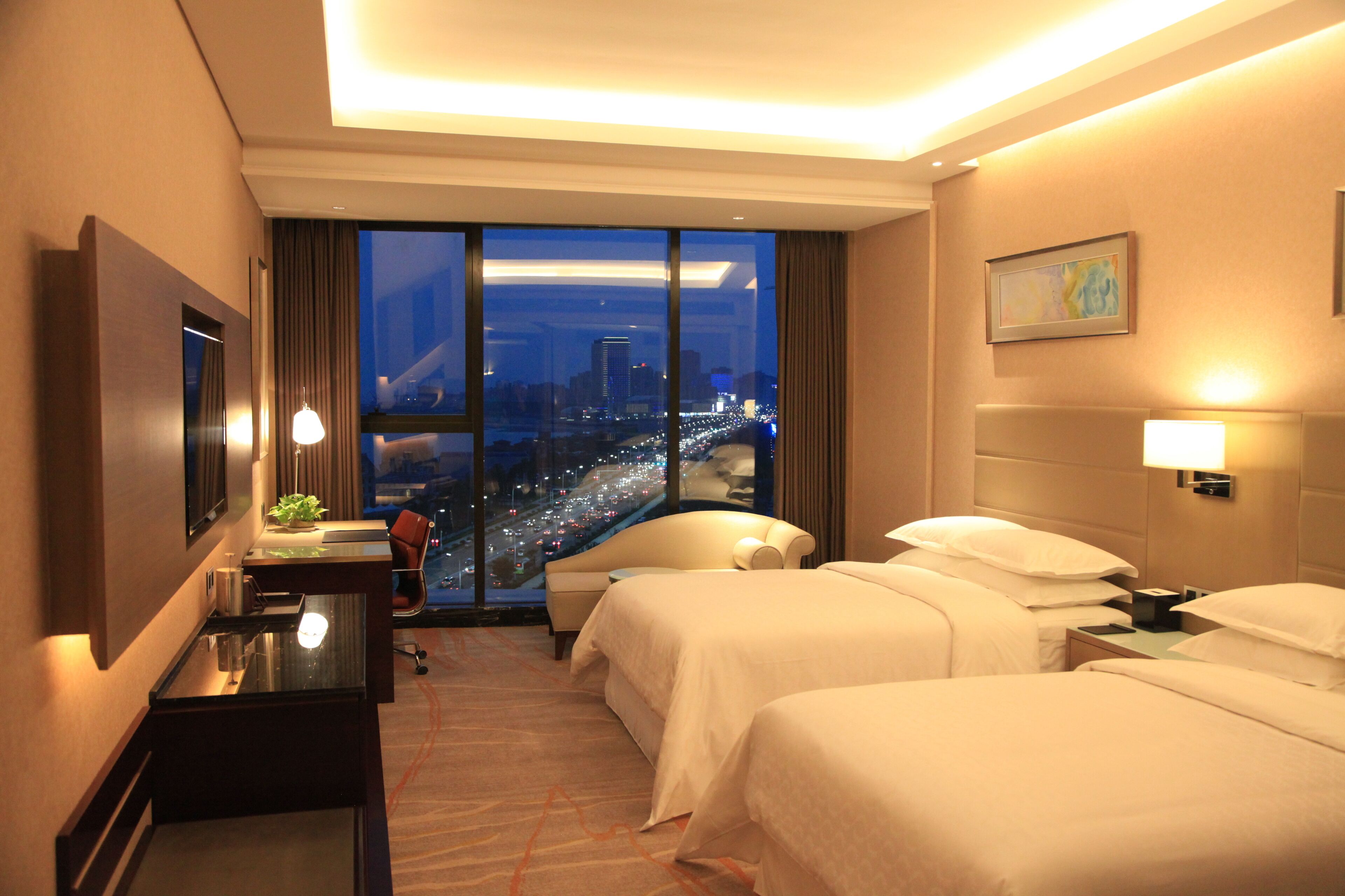 minibar, in-room safe, desk, iron/ironing board