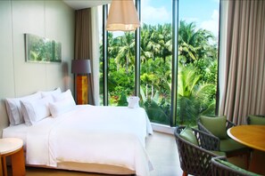 Familienzimmer, 1 King-Bett, Raucher, Bergblick | Ausblick vom Zimmer