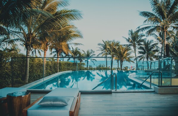 Villa, 3 Schlafzimmer, eigener Pool, Meerblick | Eigener Pool