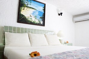 Standard Room | Desk, iron/ironing board, bed sheets