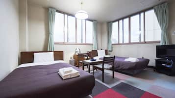 Habitación con 2 camas individuales, fumadores | Escritorio y wifi gratis