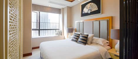 Businesshuone | 1 makuuhuone, minibaari, tallelokero huoneessa, ilmainen Wi-Fi