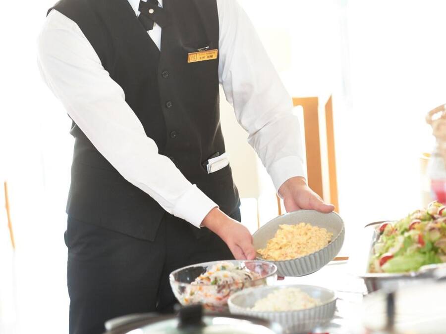 Frokostbuffé hver dag (JPY 550 per person)