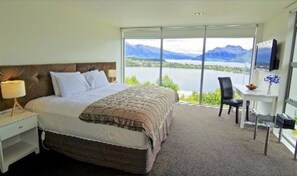 Studio, vue lac
