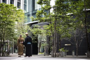 Entrée de l’hébergement