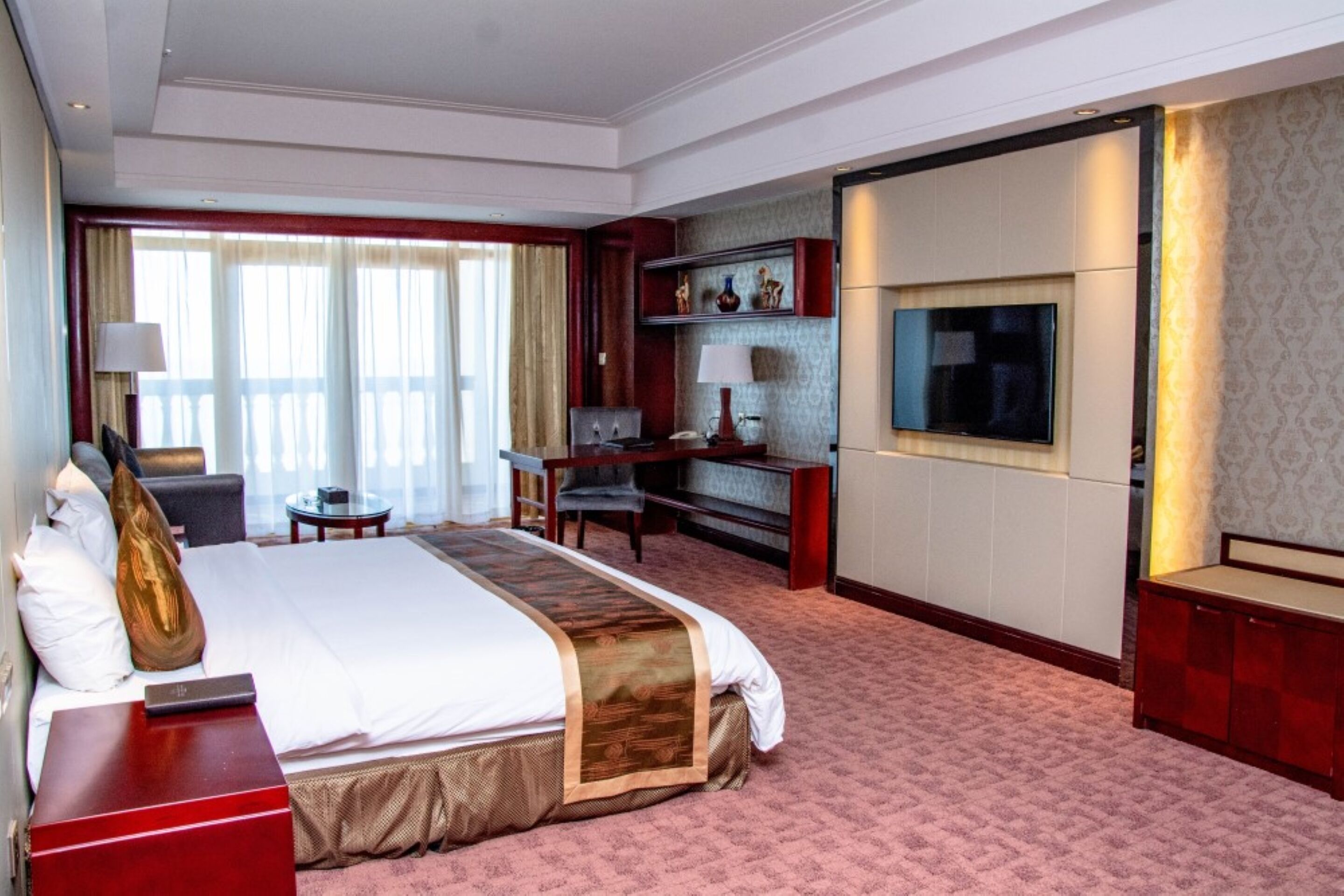 minibar, in-room safe, desk, iron/ironing board