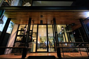 Entrada al alojamiento