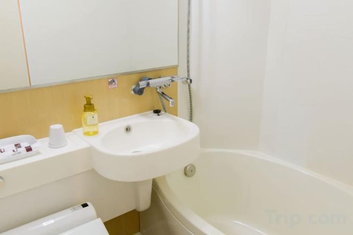 Free toiletries, hair dryer, slippers, bidet