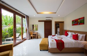 1 habitación, minibar, caja de seguridad en la habitación y escritorio 