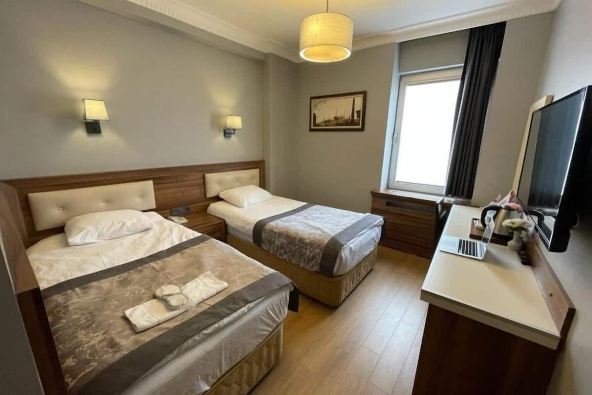 Zweibettzimmer | Bettwäsche aus ägyptischer Baumwolle, hochwertige Bettwaren