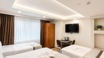 Premium bedding, minibar, in-room safe, desk