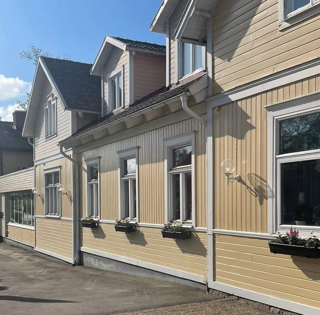 Overnatningsstedets facade