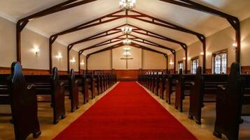 Indoor wedding
