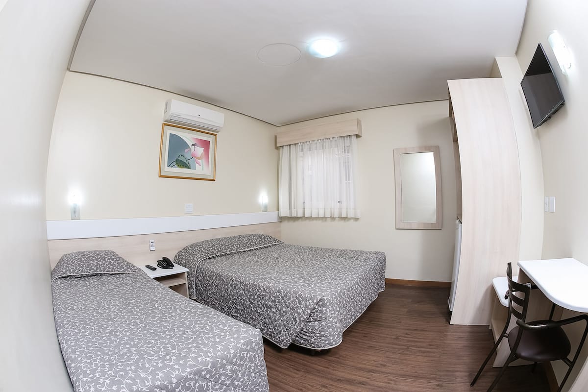 Minibar, in-room safe, desk, blackout curtains