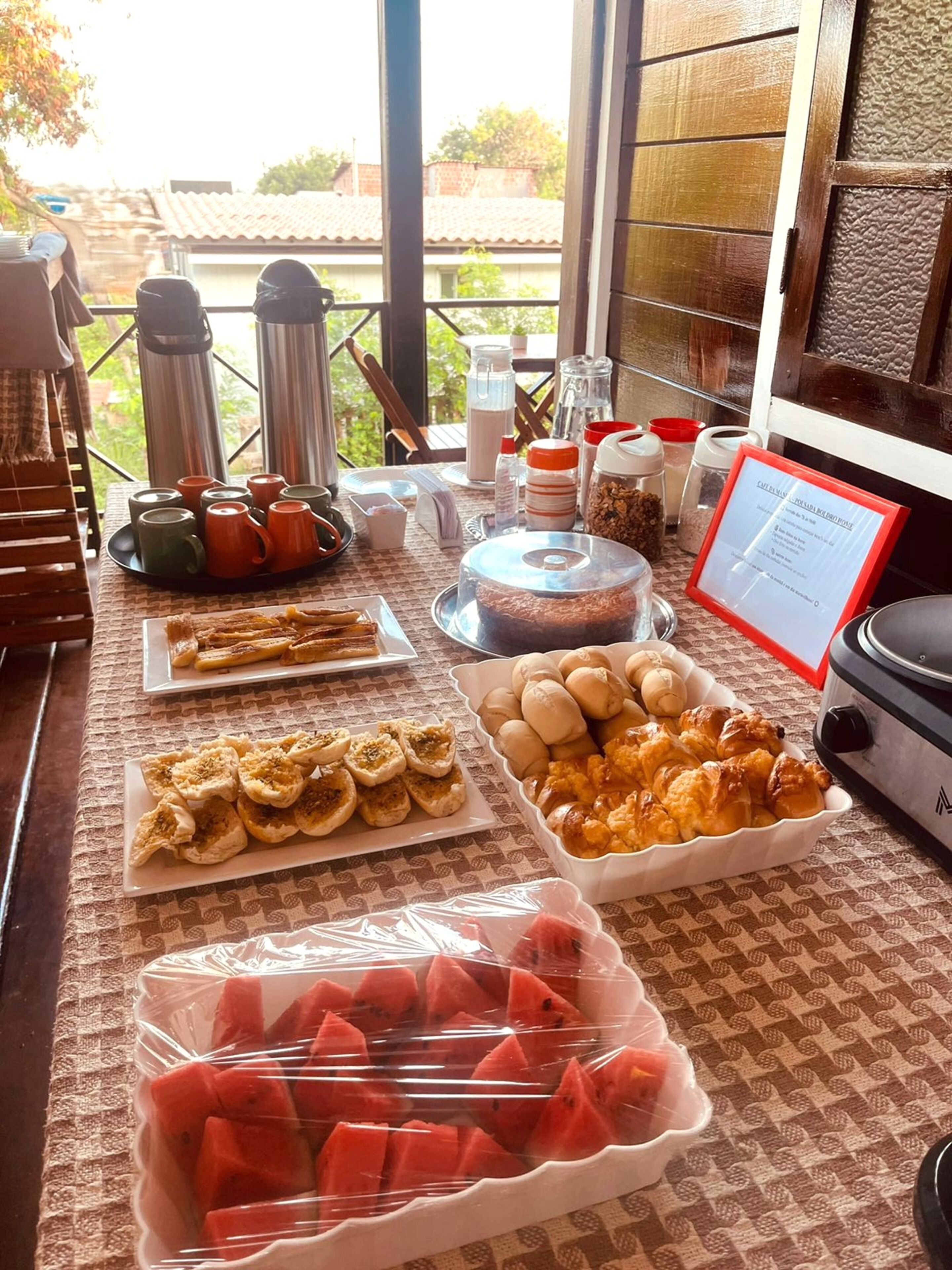 Petit déjeuner préparé à la commande compris tous les jours