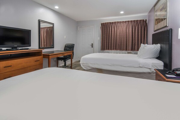 Desk, iron/ironing board, free rollaway beds, free WiFi
