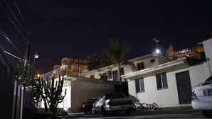 Front of property - evening/night - Departamento Del Real (Ensenada)