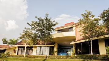 Façade de l’hébergement