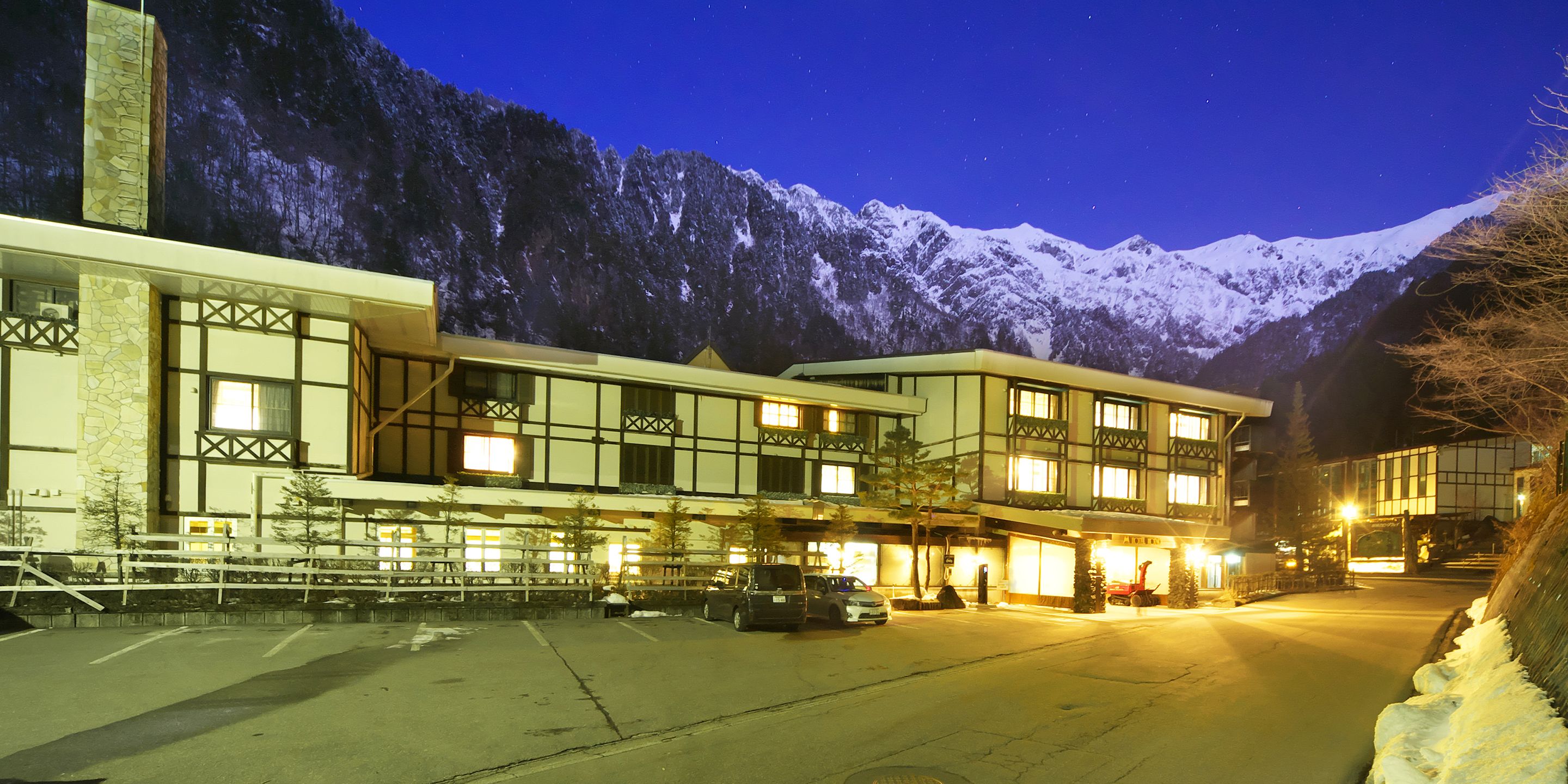 front of property – evening/night