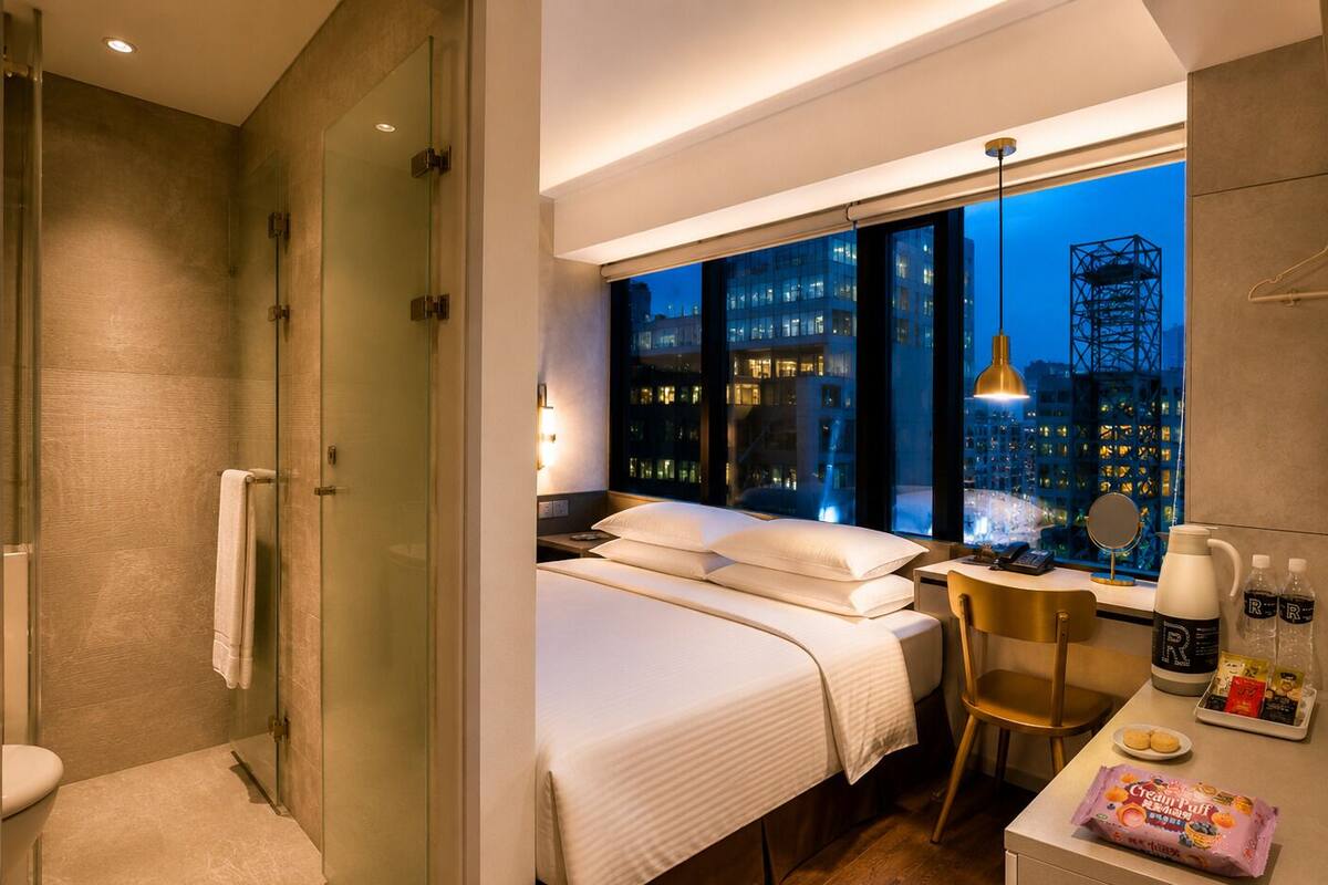 1 bedroom, premium bedding, down comforters, Select Comfort beds