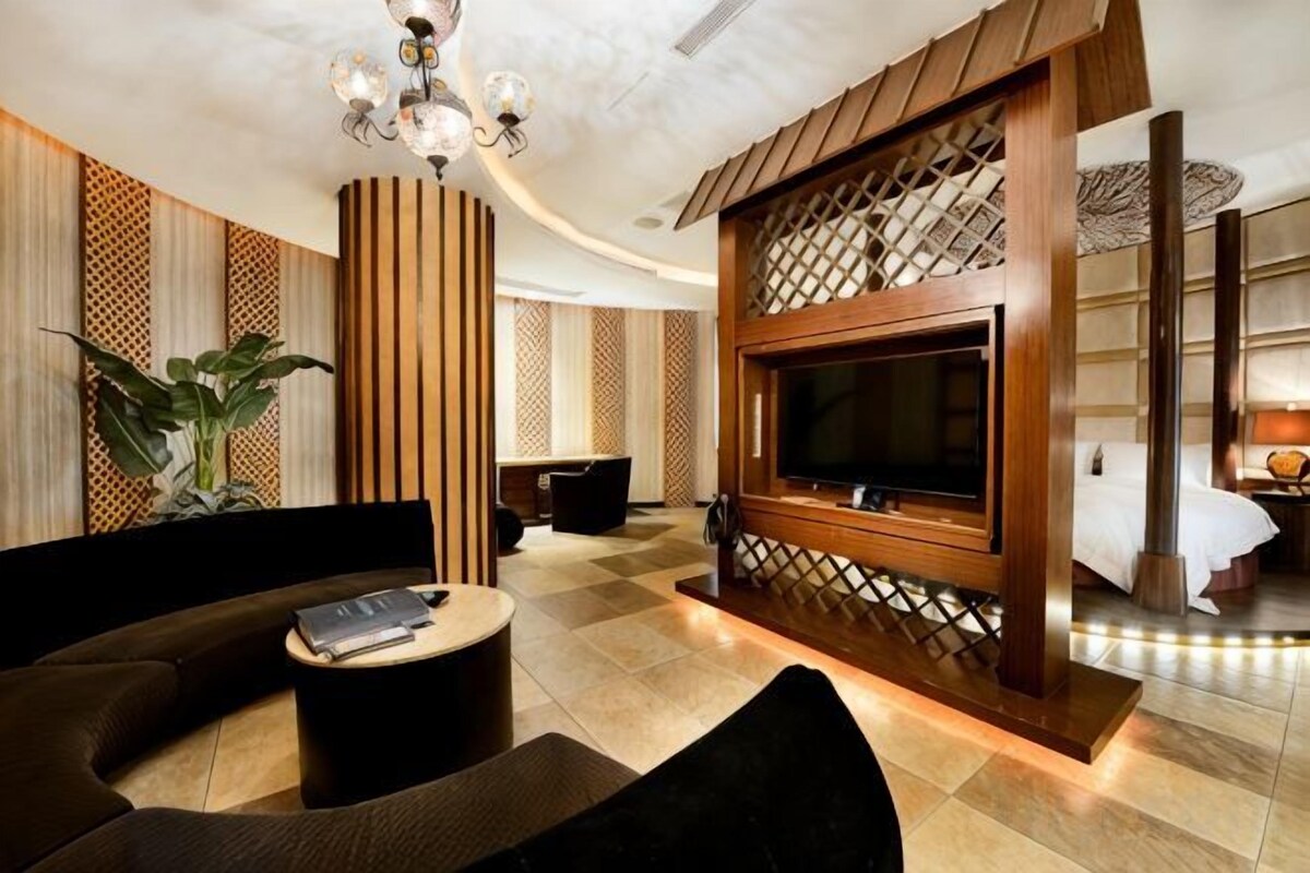 Down duvets, pillow-top beds, minibar, blackout curtains