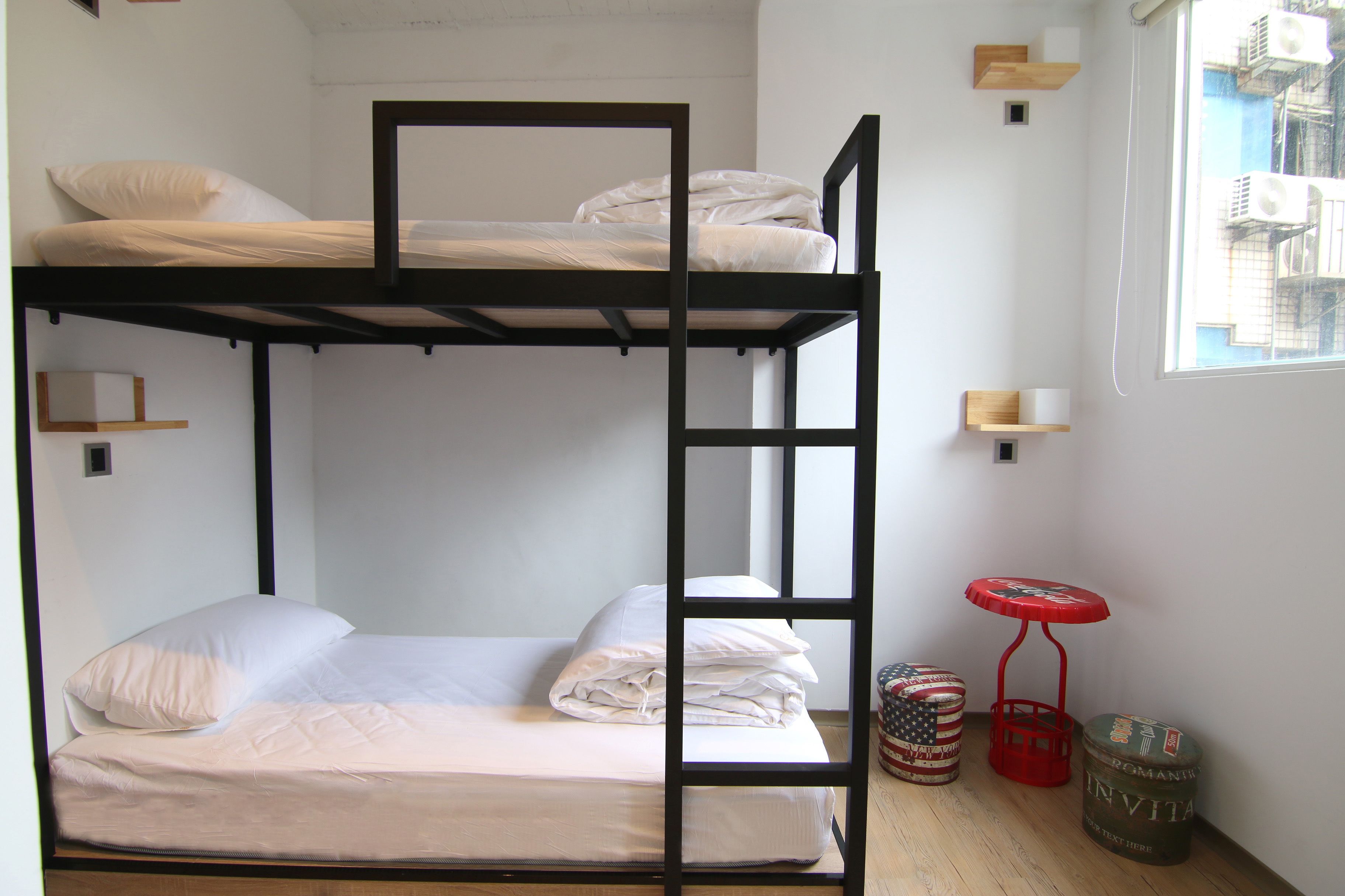 twin room - bunk bed  | 1 bedroom, free wifi, bed sheets