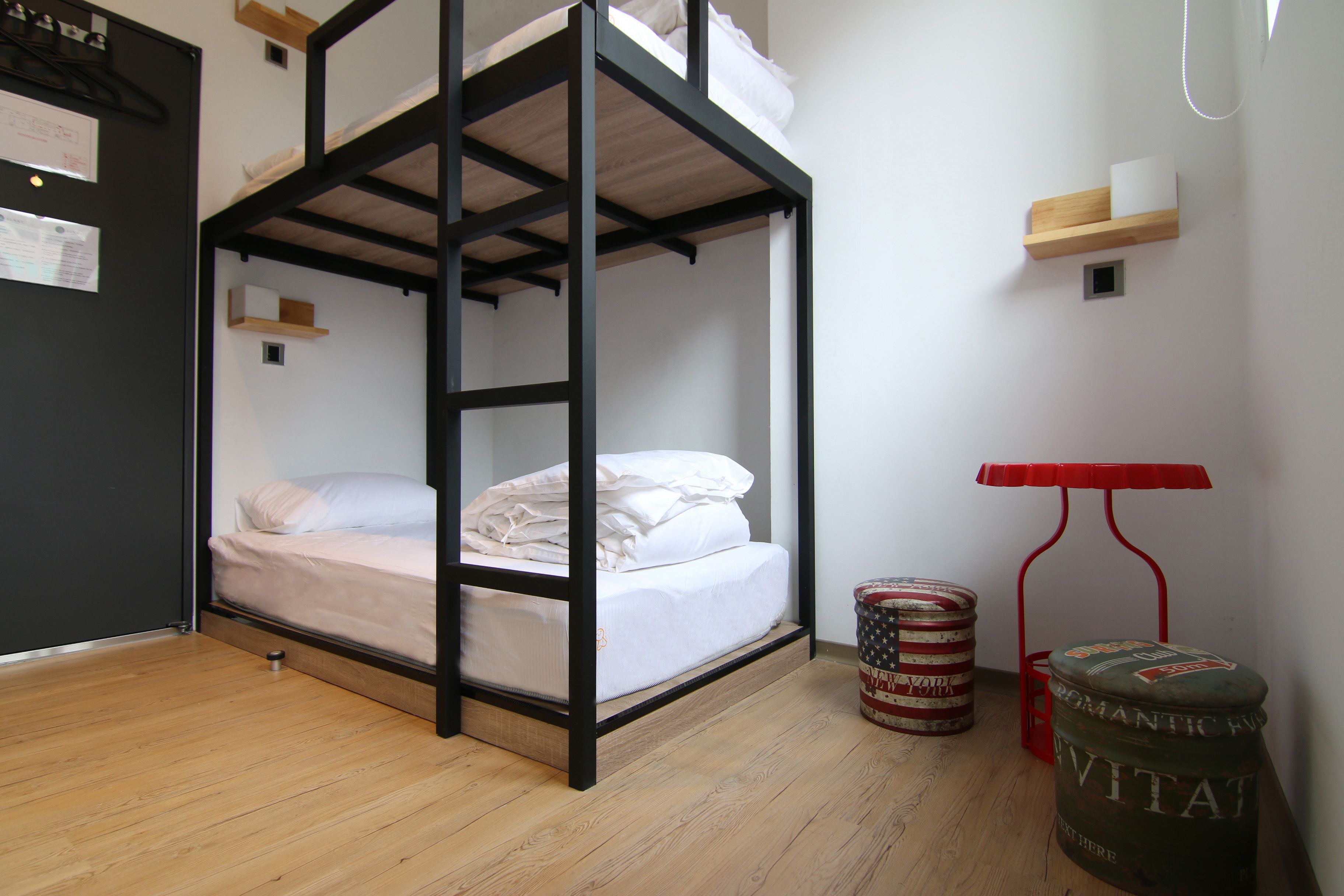 twin room - bunk bed  | 1 bedroom, free wifi, bed sheets