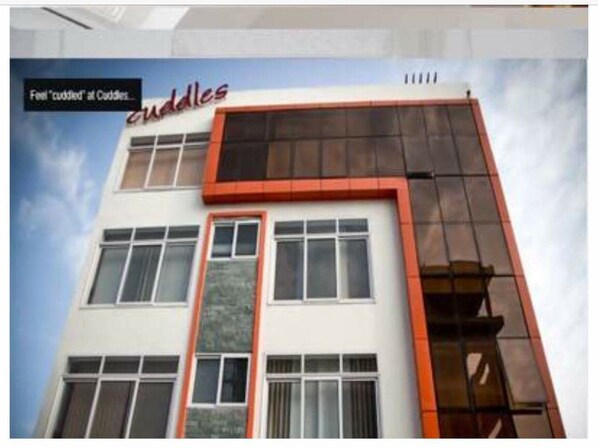 Facciata della struttura