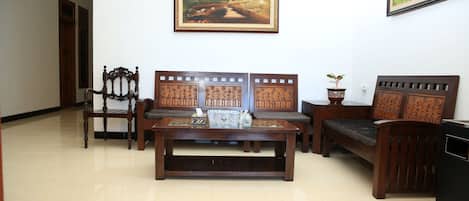 Sala de estar en el lobby