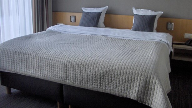 In-room safe, desk, iron/ironing board (on request), cribs (surcharge) - Hobbit Hotel Mechelen (Mechelen)