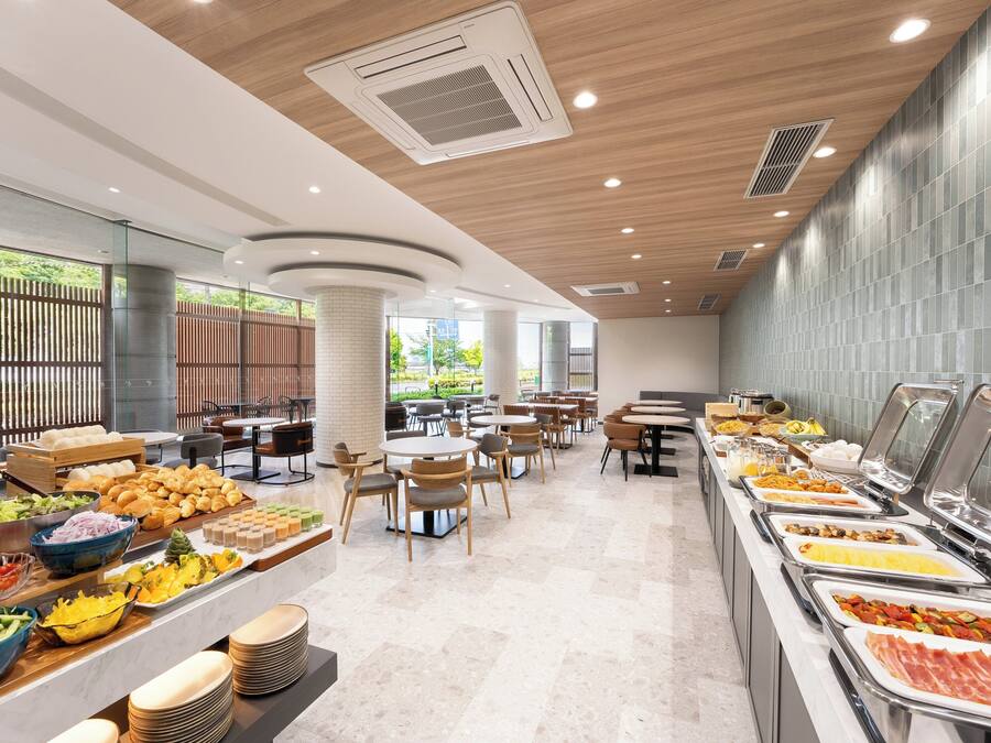 Morgenmadsbuffet hver dag mod et gebyr