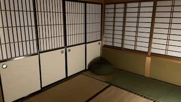Japanese style room with shared bath and toilet | Free WiFi, bed sheets