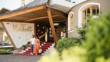 Overnatningsstedets facade