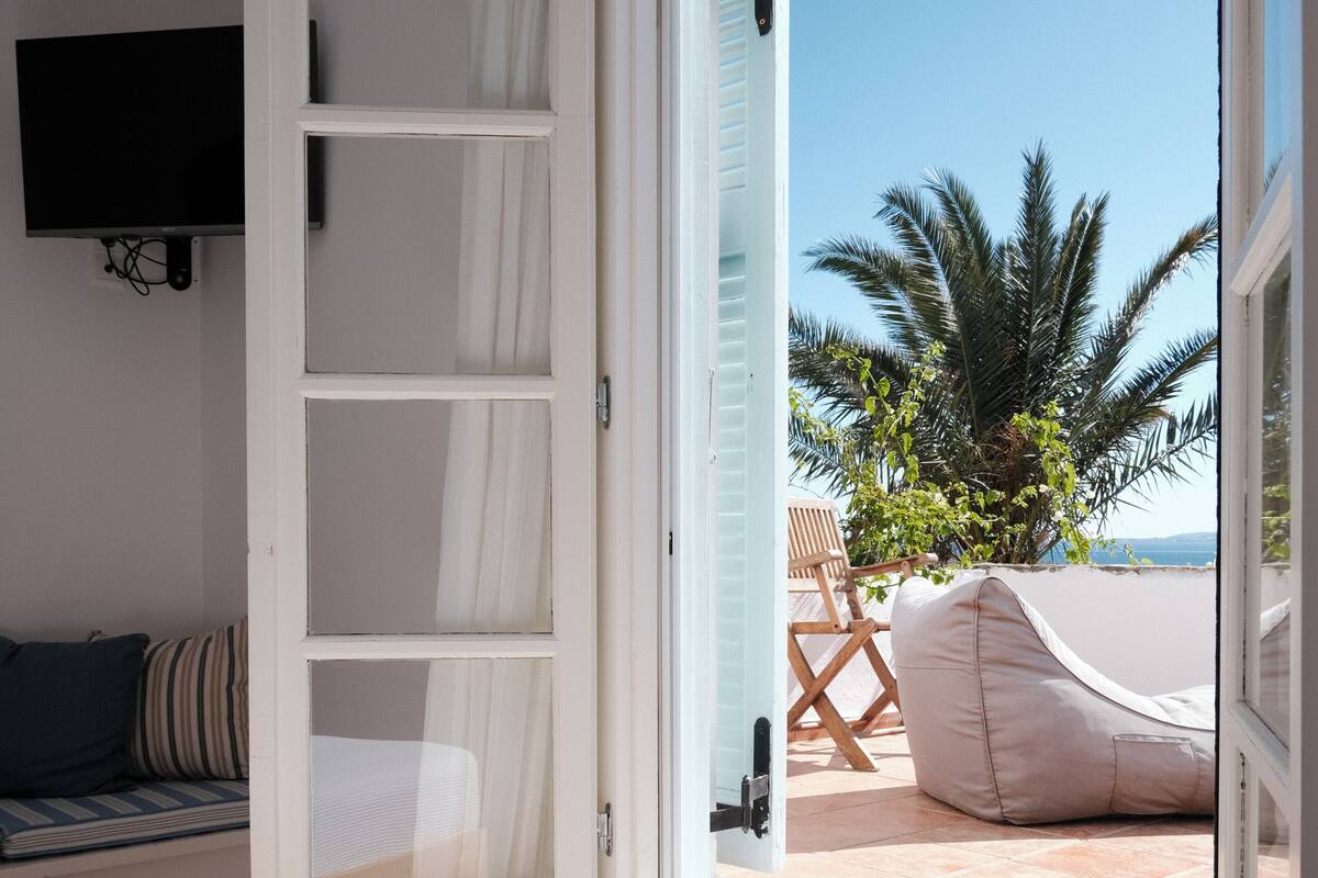 Apartamento, 2 habitaciones, vistas al jardín (4 person) | Ropa de cama hipoalergénica, edredones de plumas, caja fuerte