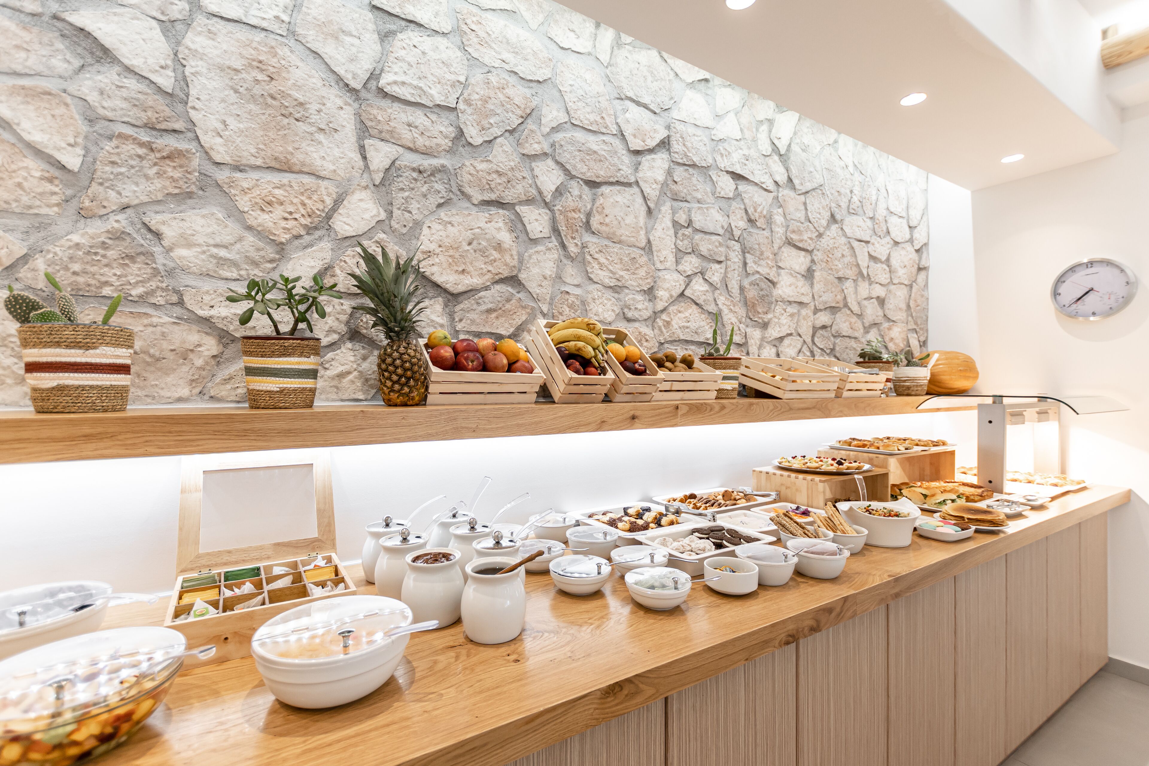 Desayuno buffet incluido todos los días 