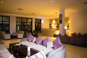 Sala de estar en el lobby