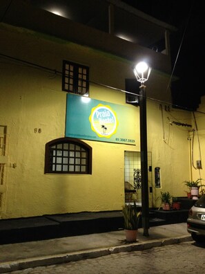 Front of property – evening/night
