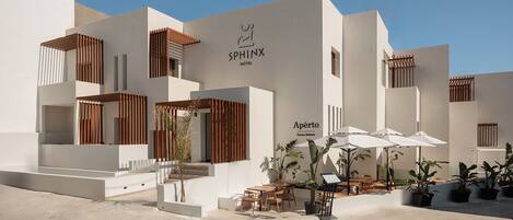 Façade de lâhĂ©bergement