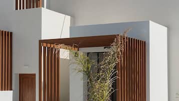 Entrada de la propiedad