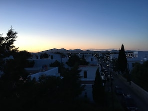 Vue sur les montagnes