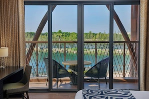 Room, 1 King Bed, River View (Free Beach Access to Sheraton JBR) | Hypo-allergenic bedding, pillow-top beds, in-room safe - Lapita, Dubai Parks and Resorts, Autograph Collection (Dubai)