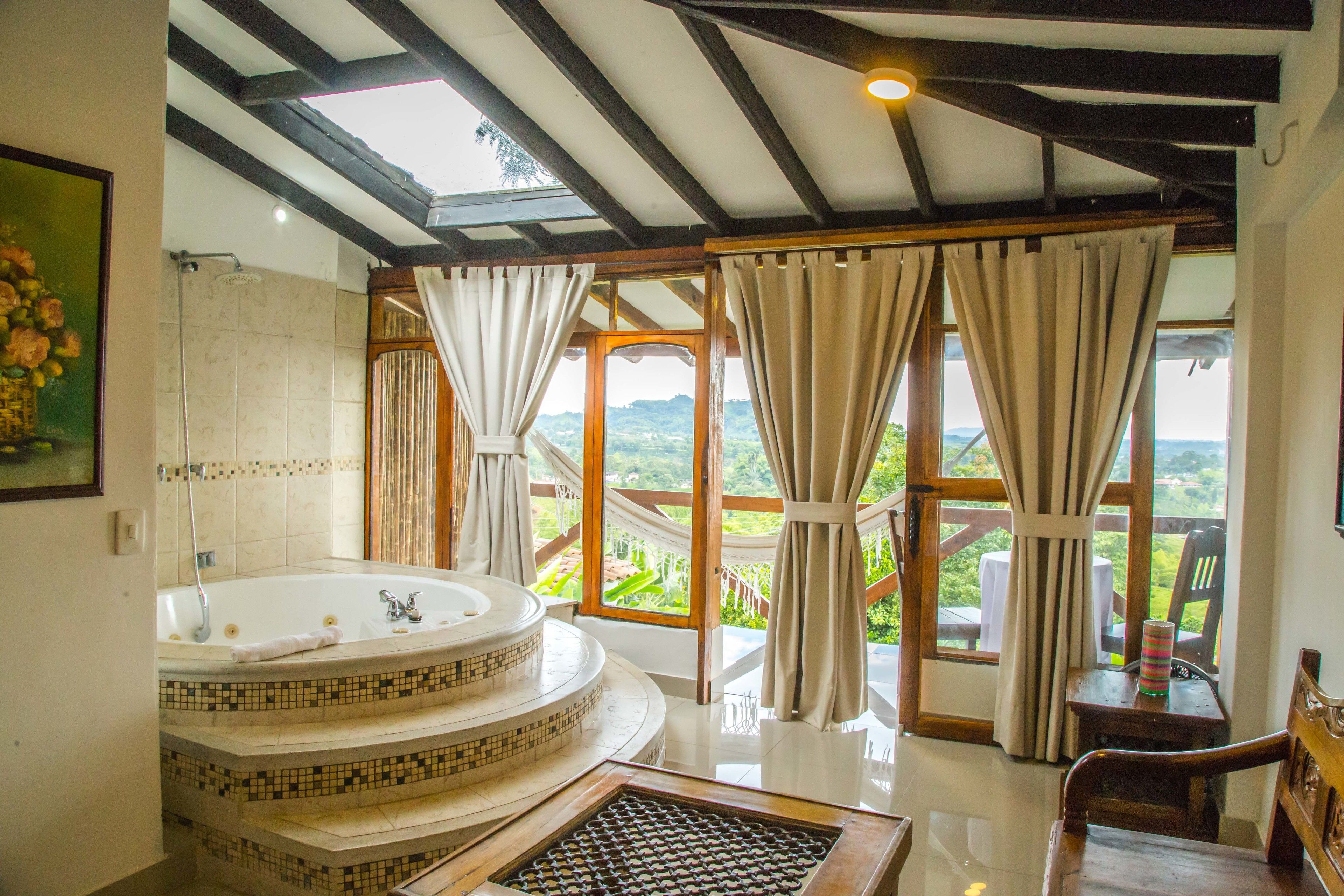 premium suite, 1 king bed, jetted tub, tower | private spa tub