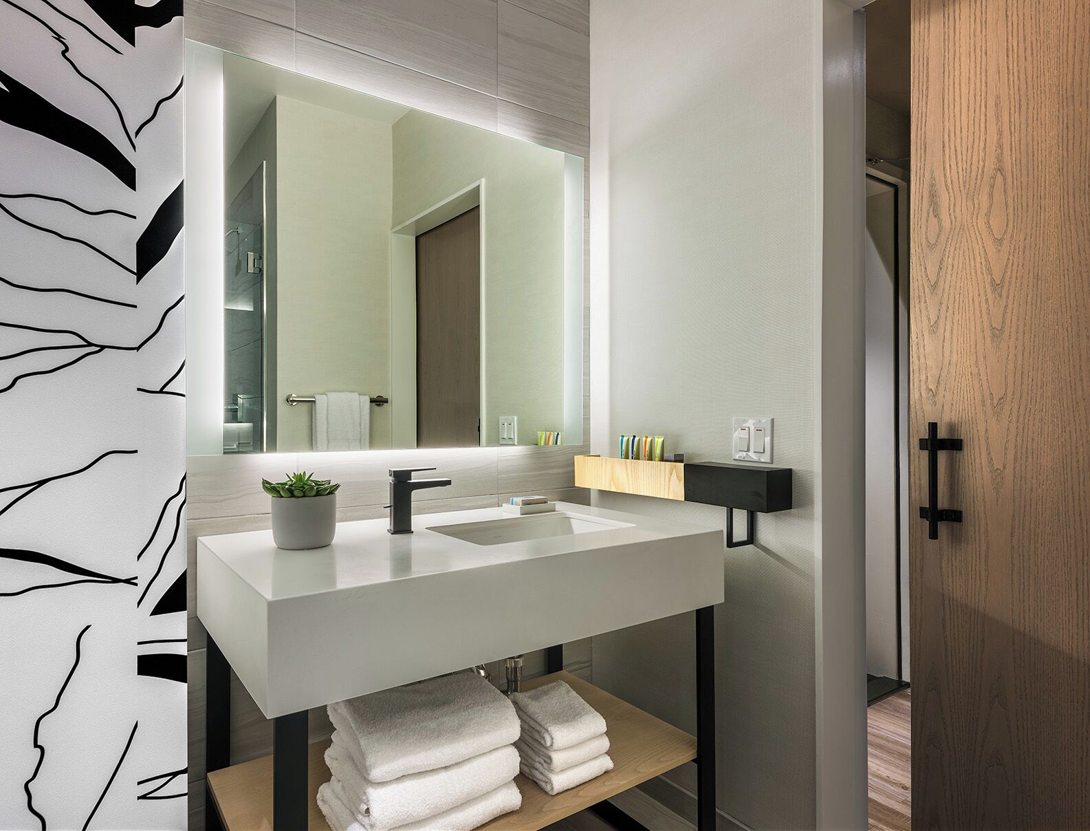 free toiletries, towels, soap, shampoo