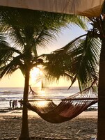 Beach nearby, beach towels, beach massages, 12 beach bars