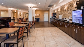 Free daily full breakfast